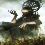 **Anime Movie Still, a handsome man, evil king, cinematic, depth effect, full body, magic, monsters, demons, dark, dark magic, ominous, opalized wood --raw --niji 6 --p w36chcu vv1gqvp --ar 9:16 --sref 169012778** - Image #3 <@347448894403379200>