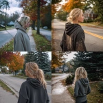 **Blonde woman walking down a sidewalk, lower-middle class neighborhood and forest in the background, she wears a hoodie, fall weather, side view of the woman** - <@1014234226171858944> (fast)
-# Create, explore, and organize on [midjourney.com](<https://midjourney.com/imagine?from_discord=1>)