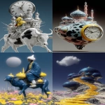 **With a time-rusted compass blade Aladdin and his lamp Sits with Utopian hermit monks Side saddle on the Golden Calf And on their promises of paradise You will not hear a laugh All except inside the Gates of Eden space elevator --chaos 10 --ar 2:3 --v 7.0 --stylize 800 --p dilm3gp y3esqpt kytulxt 8ny86yk prmh35l asmmvdr --raw** - <@1299703450283544634> (fast, stealth)