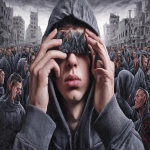 **Hyperreal conceptual paintings style, intriguing and enigmatic-cinematic atmosphere, clear image, surrealism, people ´s republic, hdr, highly detailed, style raw --p zhav629 --chaos 10 --exp 10 --s 5 --ar 3:2 --v 7.0** - Image #3 <@1008993788670263326>