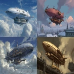 **AN AIRSHIP NAMED COLONNADES --ar 7:5 --v 7.0 --raw** - <@1071135204846096475> (relaxed)
-# Create, explore, and organize on [midjourney.com](<https://midjourney.com/imagine?from_discord=1>)