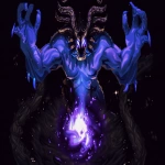 **A colossal cosmic entity of pure void energy, its massive form glowing with deep blues and purples, crowned with jagged crystalline horns radiating ethereal light. Its chest contains a swirling miniature galaxy, pulsing with gravitational power, as if holding an entire universe within. The creature’s arms are outstretched in a commanding, godlike gesture, void tendrils and nebula-like wisps spiraling around it. Its faceless head glows with faint, piercing eyes, exuding an overwhelming presence of cosmic dominion. The background is a vast expanse of space, dotted with distant stars and galaxies, the darkness around it bending under its immense gravitational pull. Hyper-detailed, cinematic lighting, epic fantasy-meets-sci-fi concept art, ultra high resolution, cosmic scale. utopian toast --ar 3:2 --p yqp5qk7 tzl2qbv --v 6.0 --cw 100 --cref <https://s.mj.run/kk6udE1znbM>** - Image #1 <@106534493057220608>