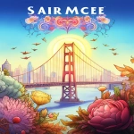 **coloring book cover drawing San Francisco, in the style of mixes realistic and fantastical elements, dreamlike illustrations, bloomcore, tasteful use of negative space, no text, sketchfab, adventurecore, magic realism --ar 83:107 --v 5.2** - Image #4 <@1144501518293282817>