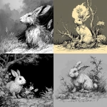 **monochronolith rabbit-like --p n9dh5n5** - <@1220222620444659733> (fast)
-# Create, explore, and organize on [midjourney.com](<https://midjourney.com/imagine?from_discord=1>)