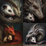 **a creature with an opossum mother and dragon father --v 7.0** - <@414172407717429259> (fast)
-# Create, explore, and organize on [midjourney.com](<https://midjourney.com/imagine?from_discord=1>)