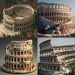 **side view of a gladiator coliseum** - <@1239369469080506409> (fast)