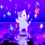 **a cute cat dancing --sref 2707741649 3685607445 4085918670 --v 7.0 --ar 3:2 --p jxedwsk r9zzeex** - Image #4 <@937851746712186921>