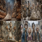 **marionettes dancing through sreets made out of viennoiserie --ar 16:9 --v 7.0 --exp 50** - <@265638907587067904> (fast)
-# Create, explore, and organize on [midjourney.com](<https://midjourney.com/imagine?from_discord=1>)