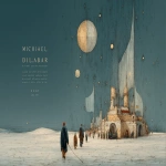 **a poster with "Michael Delmar images" Shadows in a dark room at midnight, Enki Bilal art B&W tykho moon woman with fishermen on a boat on the sea, beautiful yoga sand dunes, saguaro cacti, beats antique, androgynes DNA strand, perfectly beautiful people, full bodies walking through a desert sand dunes following bedouins, Enki BIlal illustrated STyle Double exposure, extreme details, rich dynamic colors, spirit, invocation, 3d, two sun solar system, full moon, stars, esoteric, sheer, Peridot, emerald green. citrine, ultramarine blue, diamonds, gold, sunset, high contrast, painting classic, oil , diodes, bows, velvet vogue, iridescent, holographic, full body pose, transparent details, colorized, neon pastel color palette, photorealistic, highly detailed, transparent parts, looks like professional hdr photography in fashion magazine, editorial photography, global illumination, moody lighting, post-processing, glowing shadows, chromatic aberration, black and white balance, scattering, beautiful cinematic lighting, lumen reflections, post-production, high fashion, tone mapping, shaders, diffraction grading 3d, octane render, detailed, hyperrealistic, 8k, --chaos 92 --ar 8:5 --stylize 750 --v 7.0** - Image #3 <@843177938186797076>
