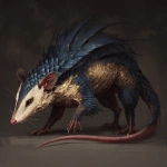 **a creature that is half dragon and half opossum --v 7.0** - Image #4 <@414172407717429259>