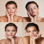 **high-resolution editorial beauty portrait, single female model resting fingertips lightly against her cheek, natural relaxed pose, calm neutral expression, minimal makeup, realistic skin texture, hair pulled back cleanly, bare shoulders, appearing in her early 20s, fresh youthful facial structure, soft skin elasticity, clean studio background in soft neutral off-white with warm beige undertone, evenly lit, no color cast, no gradient, professional beauty photography, precise focus, shallow depth of field, subtle natural grain, no harsh retouching, no jewelry, no text, no logos --ar 4:5 --raw** - <@1401465269099958426> (fast)
-# Create, explore, and organize on [midjourney.com](<https://midjourney.com/imagine?from_discord=1>)