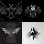 **au bat in abstract shape and graphic line for flat black and white design** - <@1068240844349509652> (fast)
-# Create, explore, and organize on [midjourney.com](<https://midjourney.com/imagine?from_discord=1>)