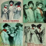 **<https://s.mj.run/iOochzqrgsM> <https://s.mj.run/wS8RZ66Avuw> Digital photograph, young women and men at a strange party, green tones, "Bals des victimes" writing, blue tones, wood grain, Bal des Victimes, Reign of Terror, post revolution, Directory period, Paris 1796, Guillotined Relatives, Digital photograph, Red Ribbon/String Choker, green tones, "Bals des victimes" writing, blue tones, wood grain, Georg Baselitz painting, Coiffure à la Titus, Mourning Clothes, Decadence & Hedonism, Macabre Salutation, Royalist/Political Gatherings. --iw 0.8 --ar 4:5 --chaos 7 --raw --v 7.0** - <@988364629556199494> (fast)