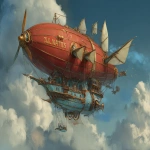 **an airship named Atlantis --ar 7:5 --v 7.0 --raw** - Image #1 <@1071135204846096475>