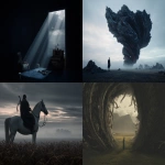 **Intriguing and enigmatic cinematic atmosphere, clear image, surrealism, trust, hdr, highly detailed, style raw --p zhav629 --chaos 10 --exp 10 --s 5 --ar 3:2 --v 7.0** - <@1008993788670263326> (fast)