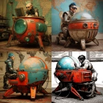 **<https://s.mj.run/JGGUA8uc3gQ> a continental drift stea punk operating with the machine --v 7.0 --raw** - <@1071135204846096475> (fast)