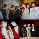 **<https://s.mj.run/iOochzqrgsM> <https://s.mj.run/wS8RZ66Avuw> Digital photograph, Georg Baselitz painting, Jacques-Louis David painting, young women and men at a strange party, Bal des Victimes, Reign of Terror, post revolution, Directory period, Paris 1796, Guillotined Relatives, Digital photograph, Red Ribbon/String Choker, Georg Baselitz painting, Coiffure à la Titus, Mourning Clothes, Decadence & Hedonism, Macabre Salutation, Royalist/Political Gatherings. --iw 0.8 --ar 4:5 --chaos 26 --raw --v 7.0** - <@988364629556199494> (fast)