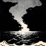 **Minimalist fluvioglacial vortex, monochrome, back and white line drawing, single line --p adreq7i --v 7.0** - Image #4 <@1015631618645438535>