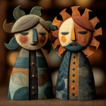 **Sinaloa paper cut dolls geomagnetic storm style --s 250 --v 7.0** - Image #2 <@974789918188535848>