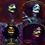 **cover art for Al "the Impaler" Yankovic's Almagest of the "Purple Nurple" --niji 6 --p r7u9z1j --ar 5:7** - Remix (Strong) by <@926596241574461530> (fast)