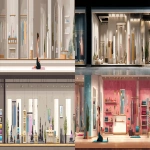 **flat elevation woman retail store interior with yoga clothing --ar 5:1 --v 7.0** - <@1173644971937636354> (fast)