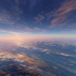 **The vast expanse of the earth. A beautiful sunrise. A Monet-like touch.** - Image #2 <@1337031420089995355>