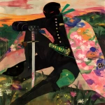 **techno samurai fights the panopticon --sref 1999999999 1999999991 416557976 2252558232 698008135 1078492728 2187294478 217414415 416417418 7337 80085 696969 47 73 97 100 --sv 4 --p 9h3xora --niji 6 --ar 3:4 --raw** - Image #2 <@948741381743083580>