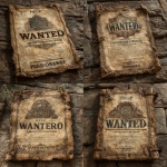 **medieval help wanted poster. "HELP WANTED" at the very top, and "ADVENTURERS REQUIRED" directly beneath that. Blank space in the center for private details. "PANDORAS HIDEAWAY" at the bottom. --s 750 --v 7.0** - Variations (Strong) by <@337764771497508866> (turbo)
-# Create, explore, and organize on [midjourney.com](<https://midjourney.com/imagine?from_discord=1>)
