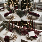 **<https://s.mj.run/szdxcsB2cP8> A white mockup card on a minimalist and elegant festive christmas table, warm light, fairy light bokeh, linen tablecloth, elegant and natural holiday aesthetic. red napkins. Red, deep green, beige color palette. Elegant Christmas --ar 4:3 --v 7.0** - <@1038768977310121984> (fast)