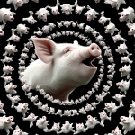 **Why don't we squeal at each other ? this is what is sounds like when pigs 😭 --sref 4240880785 2348464004 --s 250 --v 7.0** - Image #3 <@974789918188535848>