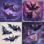 **Three bats in Disney style** - <@1246537402017906801> (fast)
-# Create, explore, and organize on [midjourney.com](<https://midjourney.com/imagine?from_discord=1>)