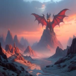 **Molten Landscape --oref <https://s.mj.run/2Bt_twkp_0Y> --ar 3:2 --exp 50 --ow 1000 --v 7.0** - Image #2 <@106534493057220608>