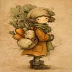 **children's book illustration, colored pencils on sepia paper, vibrant colors, pencil strokes, high quality, 32k, high resolution, ultra-high definition, high detail level --ar 35:53 --raw** - Image #1 <@1135636698060038216>