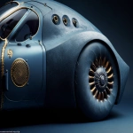 **Ammonite amanita concept car. Car magazine photography. Depth of field. --c 5 --ar 3:2** - Image #1 <@1052958752749387917>