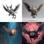 **a one-eyed flying demon** - <@442905496559812618> (fast)