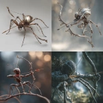 **elf spider amalgam. shooting a bow. eight legs** - <@442905496559812618> (fast)