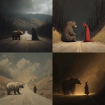**a grizzly bear meeting the devil on the road to Samsara --v 7.0** - <@946188241151860837> (fast)
-# Create, explore, and organize on [midjourney.com](<https://midjourney.com/imagine?from_discord=1>)