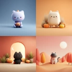 **cosmonautumnal Halloween cat cosmonautumnal, minimalist 3D illustration soft gradients --profile aabz69z l764c7b** - <@937851746712186921> (relaxed)
-# Create, explore, and organize on [midjourney.com](<https://midjourney.com/imagine?from_discord=1>)