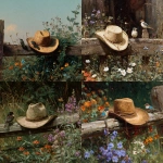 **A Texan cowboy hat hangs on a low fence (close-up). Two Texan birds sit nearby. Wild Texan flowers. The mood of a Texan summer. Painting style of Ilya Repin.** - <@397396364566462464> (fast)
-# Create, explore, and organize on [midjourney.com](<https://midjourney.com/imagine?from_discord=1>)