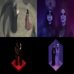 **Ozzy Osbourne as Prince of Darkness, with Elvira, in axonometric --ar 16:9 --c 15** - <@1115283963750125599> (59%) (relaxed)