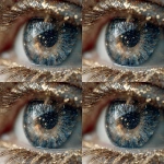 **eye pupils with sparkling stars and distant galaxies. A motorbike in the style of space ship, with a strange, skinny, child alien rider --s 350 --v 7.0** - Variations (Region) by <@637210872544100352> (fast)