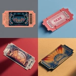 **one single movie ticket in the style from an old theater but also futuristic, flat image meant for printing on a sticker** - <@650546685948461058> (fast)
-# Create, explore, and organize on [midjourney.com](<https://midjourney.com/imagine?from_discord=1>)