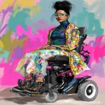 **graffiti motorized wheelchair and disability accessible fashion design sketch --ar 3:4 --p djcuvnt** - Image #2 <@948741381743083580>