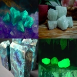 **phosphorescent aventurine --chaos 25 --ar 3:2 --stylize 250 --weird 200 --v 6.1** - <@1029767017399595109> (fast)