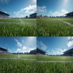 **the view from on the field of a small football stadium in the style of EA FC. Green grass, clear blue skies. --ar 16:9 --v 7.0** - Variations (Strong) by <@847316063481102406> (fast)
-# Create, explore, and organize on [midjourney.com](<https://midjourney.com/imagine?from_discord=1>)