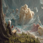 **<https://s.mj.run/DO7vuWoXxIU> <https://s.mj.run/PXrO9_BRdpk> <https://s.mj.run/cSbckn_wxpI> <https://s.mj.run/j46HPvqoY_A> <https://s.mj.run/v8zjIgUTuu4> Cotton Clouds Paint a Scene of an Old Man Relaxing in the Forest Drinking some Tea, Looking over a book containing Fluvioglacial-Outwash-Plaines Craft-World Hyper-RealityMash --ar 3:2 --v 7.0** - Image #3 <@426654487248109579>