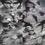 **graphic novel cover, a vampire divine godess elf necromancer from umbra reign, jewelry, earrings, evil, summoning zombies in tundra, haze, snow geomagnetic storm, graphic novel comic style by alex ross --ar 9:16 --niji 6 --p zo9dzao** - Remix (Subtle) by <@926596241574461530> (fast)
-# Create, explore, and organize on [midjourney.com](<https://midjourney.com/imagine?from_discord=1>)