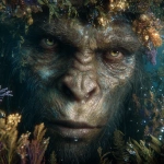 **Atlantis is inhabited by a tribe of sasquatch, realistic photography, underwater, crystal lighting, highly detailed --v 7.0 --p qzceaul** - Image #1 <@405548268966117377>