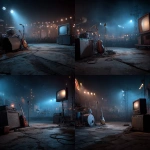 **Create a high-quality ultra-realistic photo background which is colour graded of a 1950s rock and roll concert. Have a large tv / screen on the right hand side near the edge of the picture which you can see the whole screen** - Variations (Strong) by <@1168106068602261574> (fast)
-# Create, explore, and organize on [midjourney.com](<https://midjourney.com/imagine?from_discord=1>)
