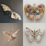 **Manifold Mosaic murmuration Mechanical Wings with pulleys and cranks inspired by manifold mosaic murmuration --personalize s4a1cl7 --stylize 850 --v 6.0** - <@1262167448971513869> (fast, stealth)